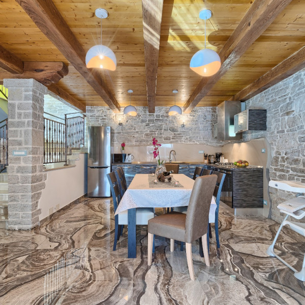 Cucina, Villa Patrick, Villa Patrick - casa in pietra di lusso nel cuore dell'Istria Pazin